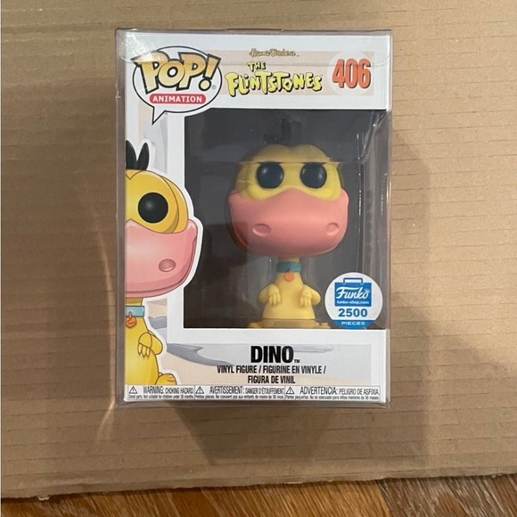 Flintstones Dino Yellow Funko Pop